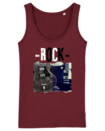 Vintage Rock Burgundy