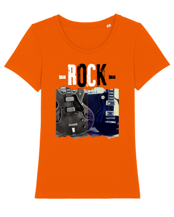 Vintage Rock Bright Orange