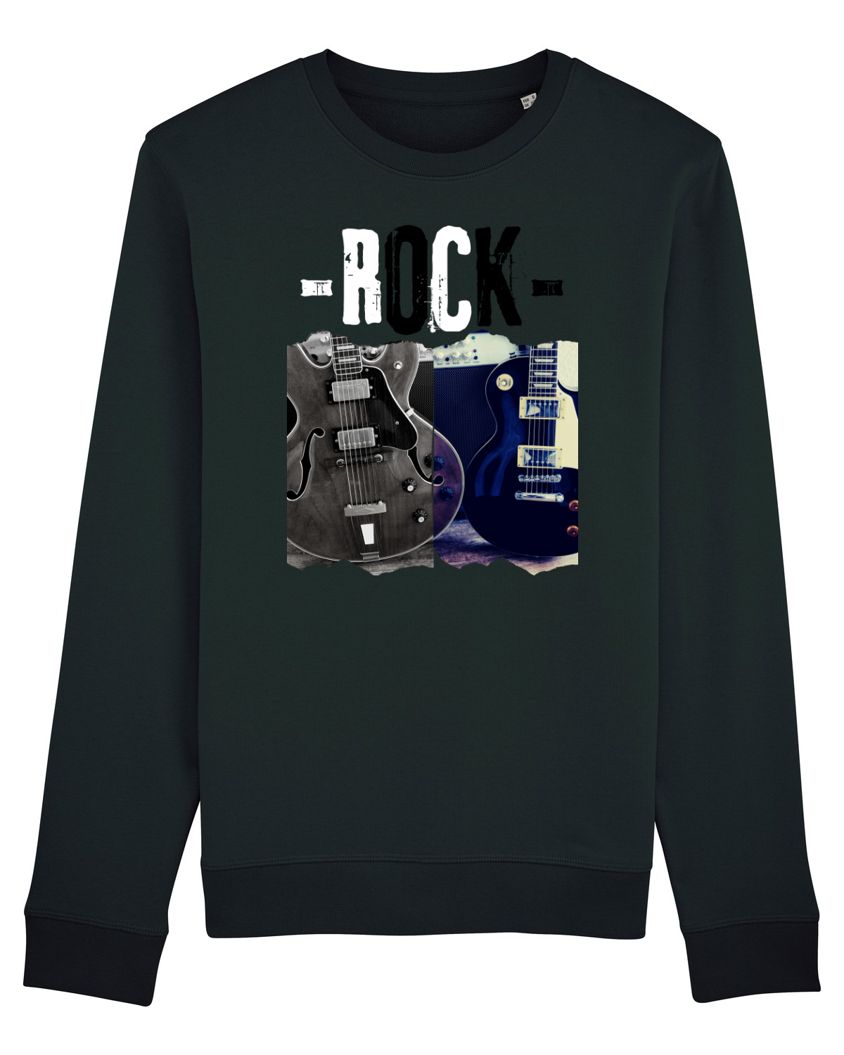 Bluză mânecă lungă Unisex Rise Black