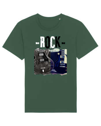 Vintage Rock Bottle Green