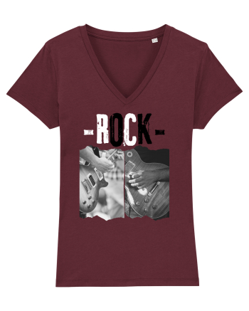 Vintage Rock Burgundy