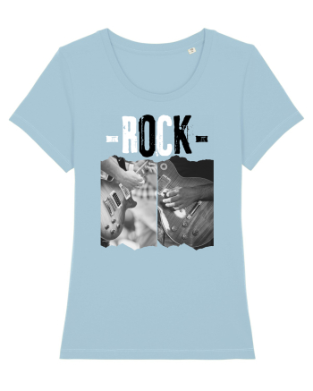 Vintage Rock Sky Blue