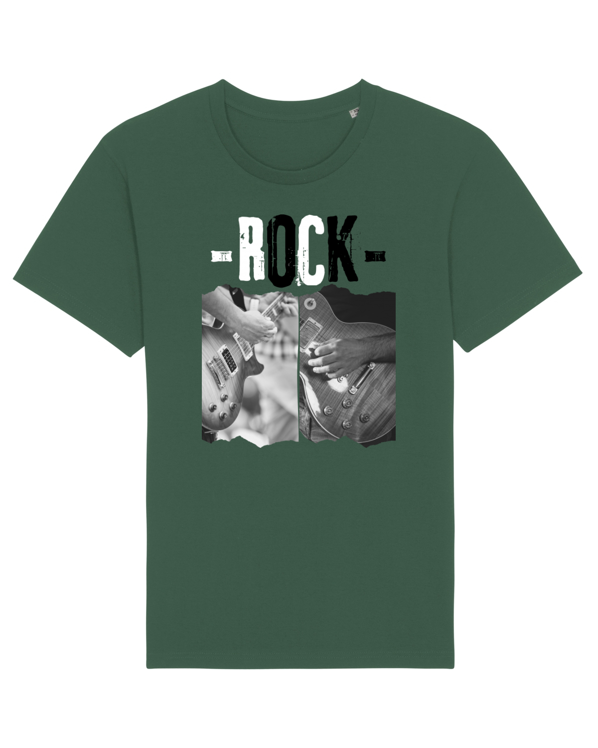 Tricou mânecă scurtă Unisex Rocker Bottle Green