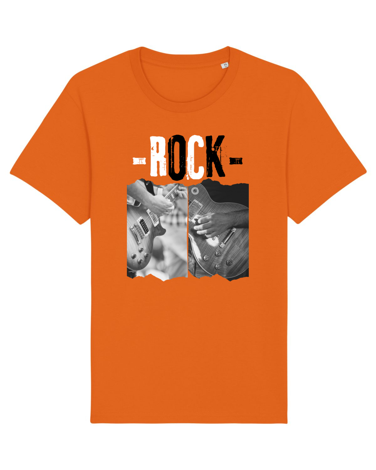 Tricou mânecă scurtă Unisex Rocker Bright Orange