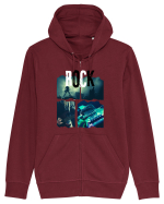 Vintage Rock Hanorac cu fermoar Unisex Connector