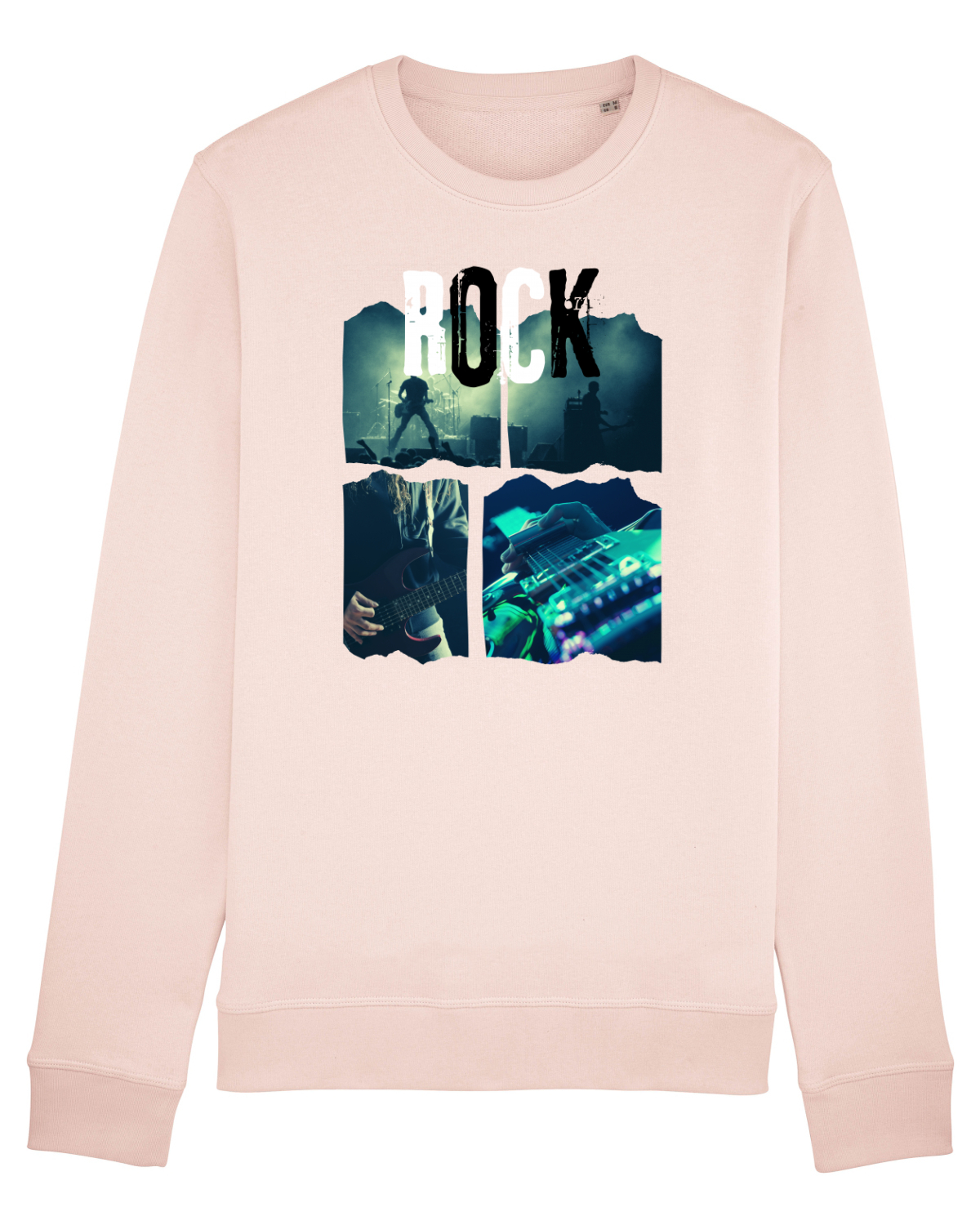 Bluză mânecă lungă Unisex Rise Candy Pink