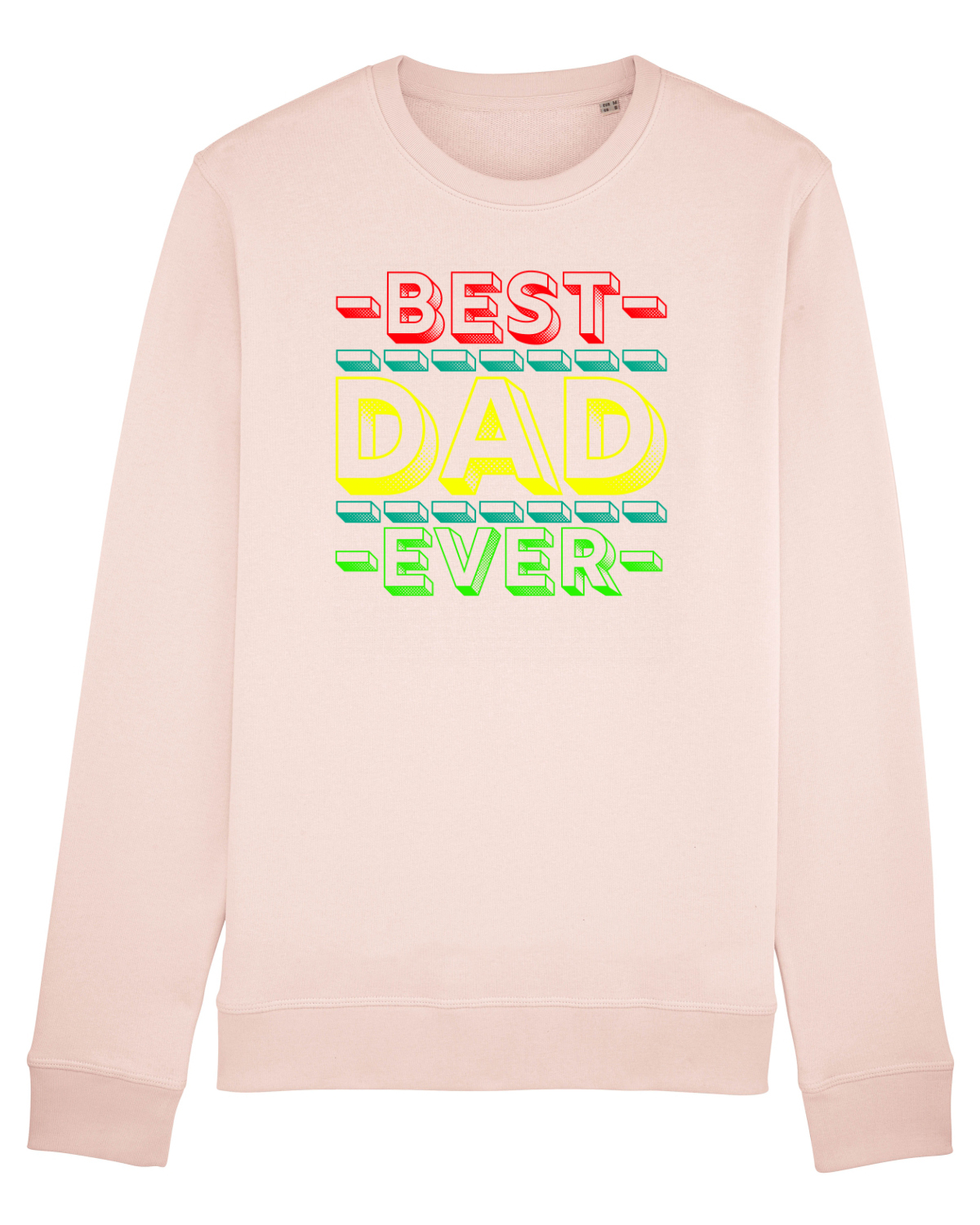 Bluză mânecă lungă Unisex Rise Candy Pink