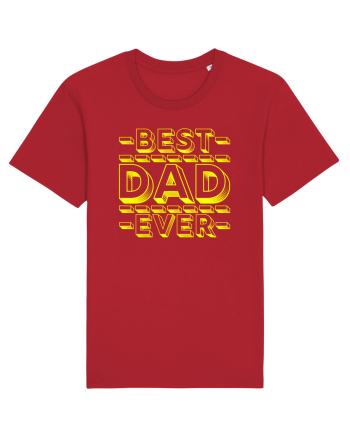 Best Dad Ever Red