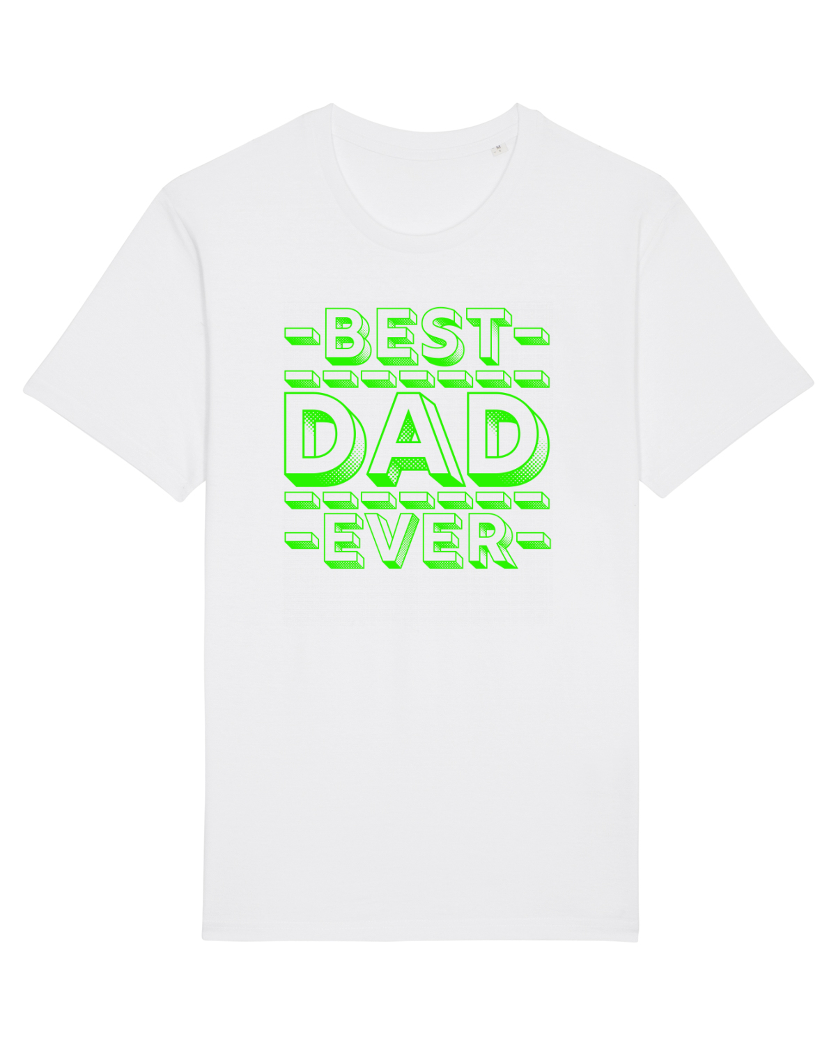 Tricou mânecă scurtă Unisex Rocker White