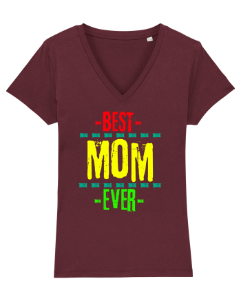 Best Mom Ever Burgundy