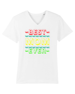 Best Mom Ever Tricou mânecă scurtă guler V Bărbat Presenter