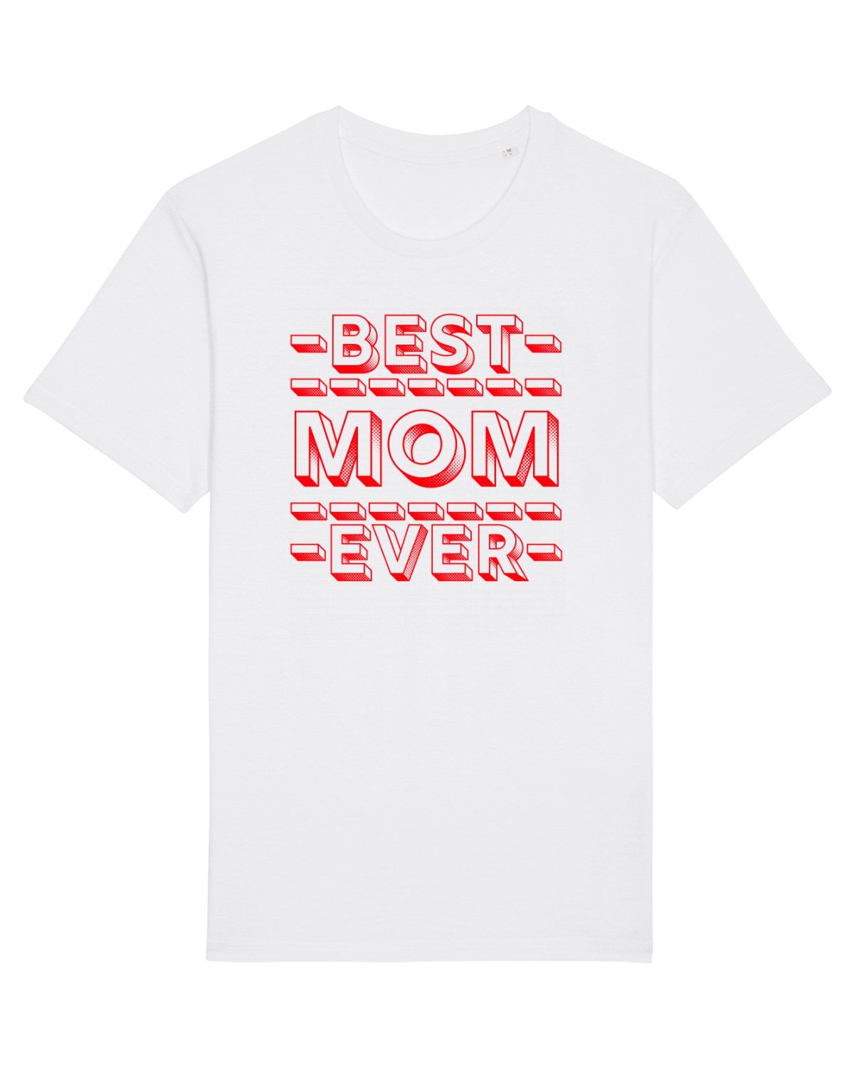 Tricou mânecă scurtă Unisex Rocker White