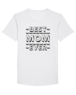 Best Mom Ever Tricou mânecă scurtă guler larg Bărbat Skater