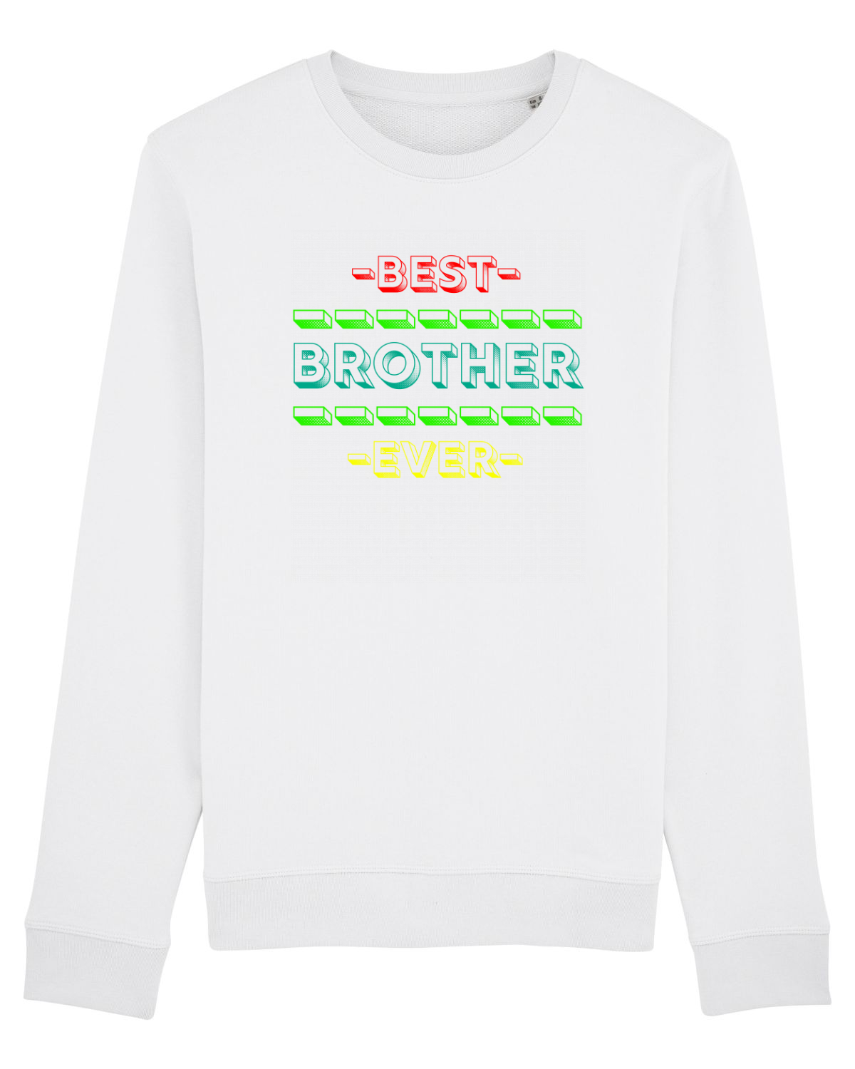 Bluză mânecă lungă Unisex Rise White