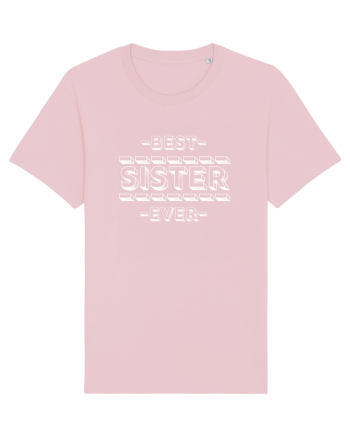 Best Sister Ever Cotton Pink