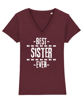 Best Sister Ever Burgundy