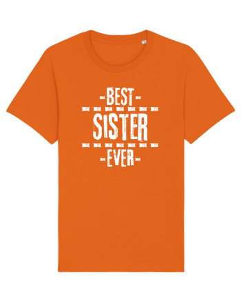 Best Sister Ever Bright Orange