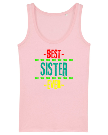 Best Sister Ever Cotton Pink