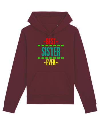 Best Sister Ever Burgundy