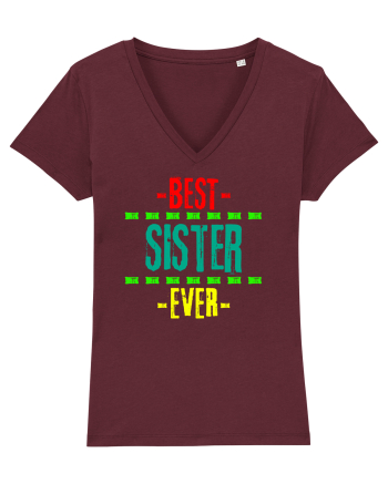 Best Sister Ever Burgundy