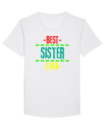 Best Sister Ever Tricou mânecă scurtă guler larg Bărbat Skater