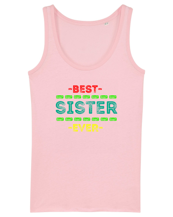 Best Sister Ever Cotton Pink