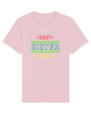 Best Sister Ever Cotton Pink