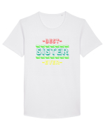 Best Sister Ever Tricou mânecă scurtă guler larg Bărbat Skater