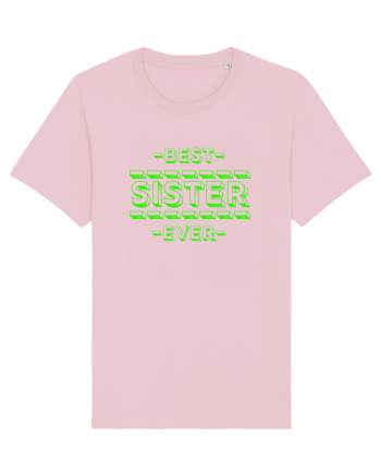 Best Sister Ever Cotton Pink