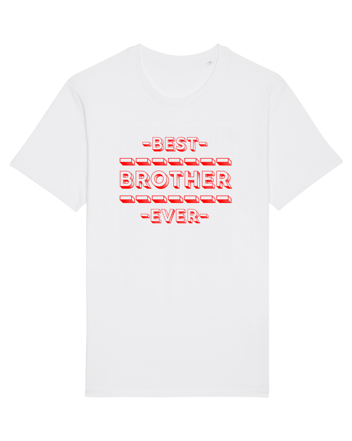 Tricou mânecă scurtă Unisex Rocker White
