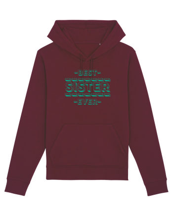 Best Sister Ever Burgundy