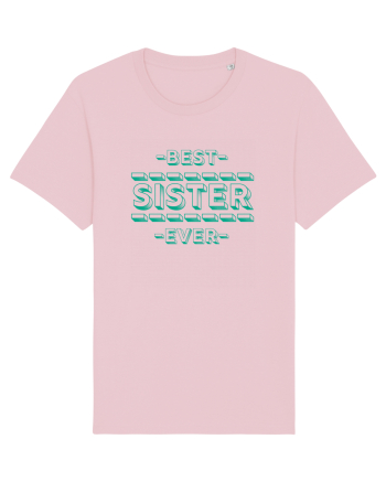 Best Sister Ever Cotton Pink