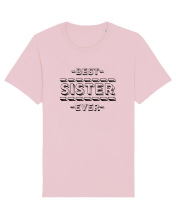 Best Sister Ever Cotton Pink