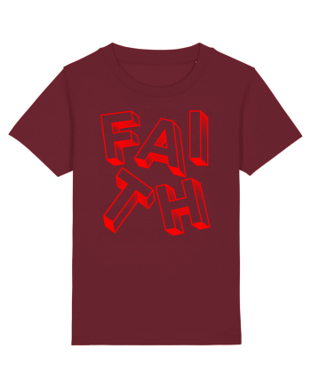 Faith Burgundy