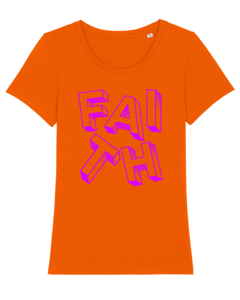 Faith Bright Orange