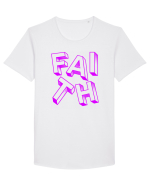 Faith Tricou mânecă scurtă guler larg Bărbat Skater