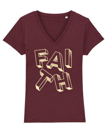 Faith Burgundy