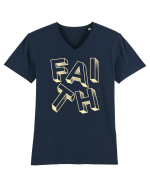 Faith Tricou mânecă scurtă guler V Bărbat Presenter