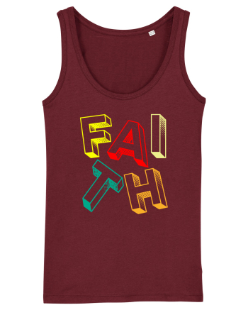 Faith Burgundy