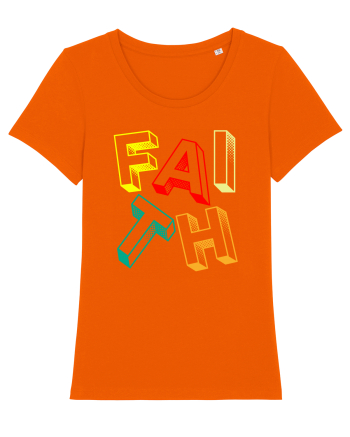 Faith Bright Orange
