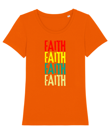 Faith Bright Orange