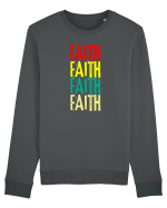 Faith Bluză mânecă lungă Unisex Rise