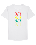Faith Tricou mânecă scurtă guler larg Bărbat Skater