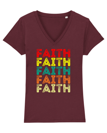 Faith Burgundy