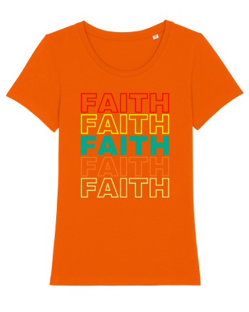 Faith Bright Orange