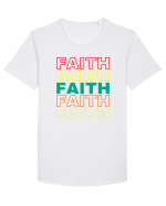 Faith Tricou mânecă scurtă guler larg Bărbat Skater