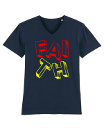 Faith Tricou mânecă scurtă guler V Bărbat Presenter