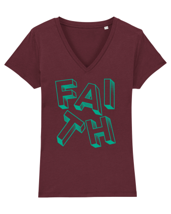 Faith Burgundy