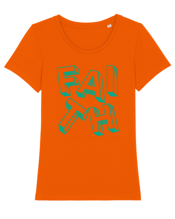 Faith Bright Orange