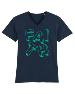 Faith Tricou mânecă scurtă guler V Bărbat Presenter